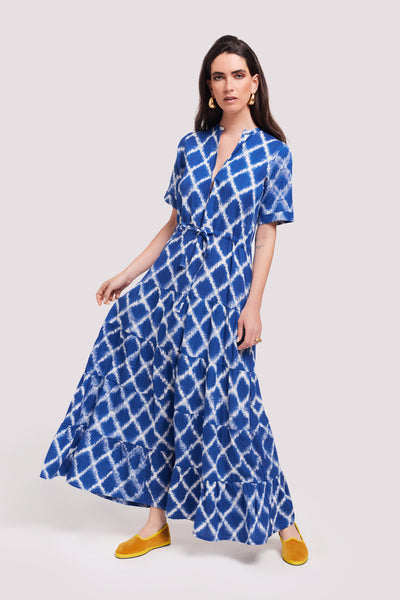 Blue Bikaner Dress