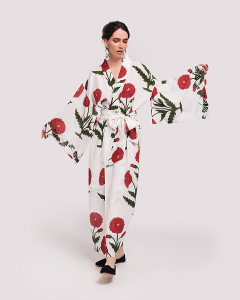 Poppy Kimono