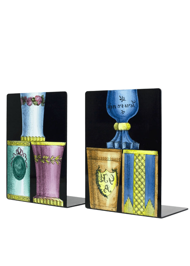 FORNASETTI <br/>Bookends Bicchieri di Boemia