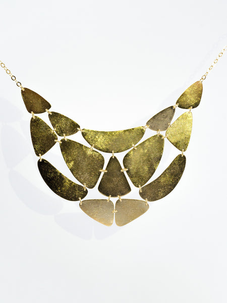 CB Hammered Collar Necklace